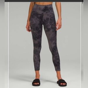 Lululemon Align High-Rise Pant 25" Diamond Dye Pitch Grey Graphite Grey